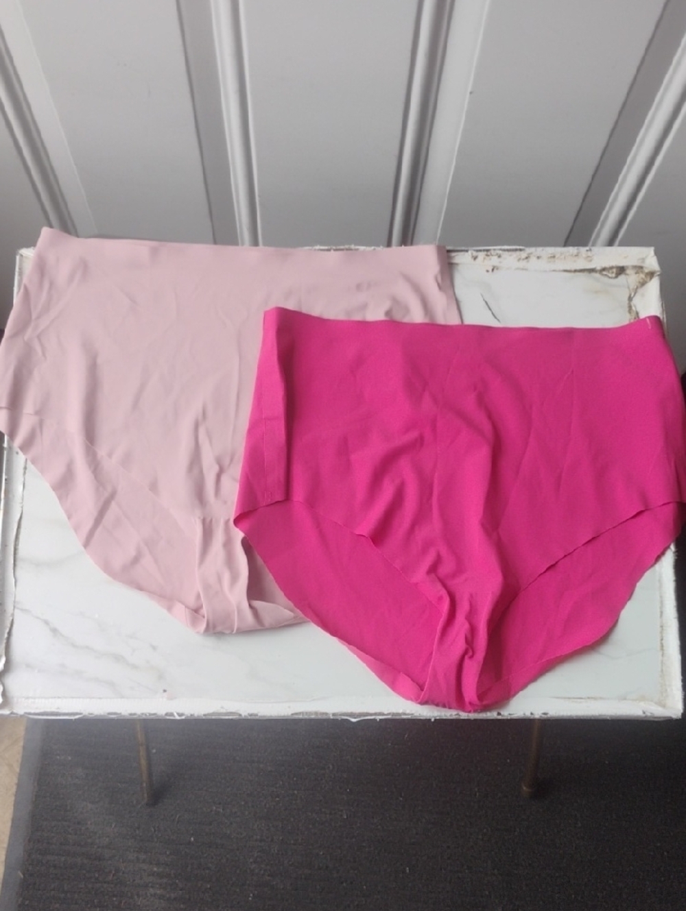 Source Unknown 2pk High-Waist Seamless Briefs - Hot Pink & Light Pink